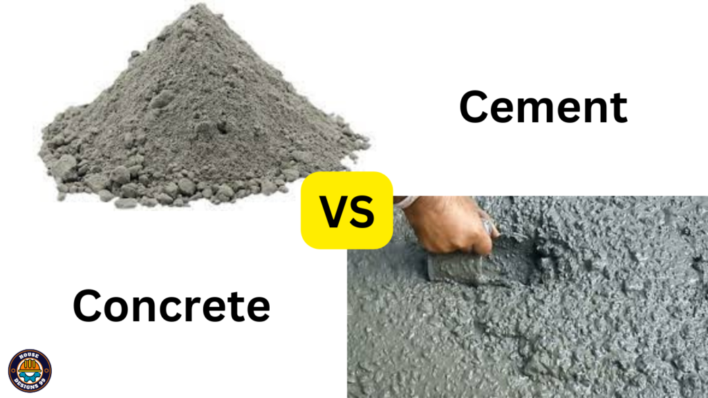 Difference Between Cement Vs Concrete