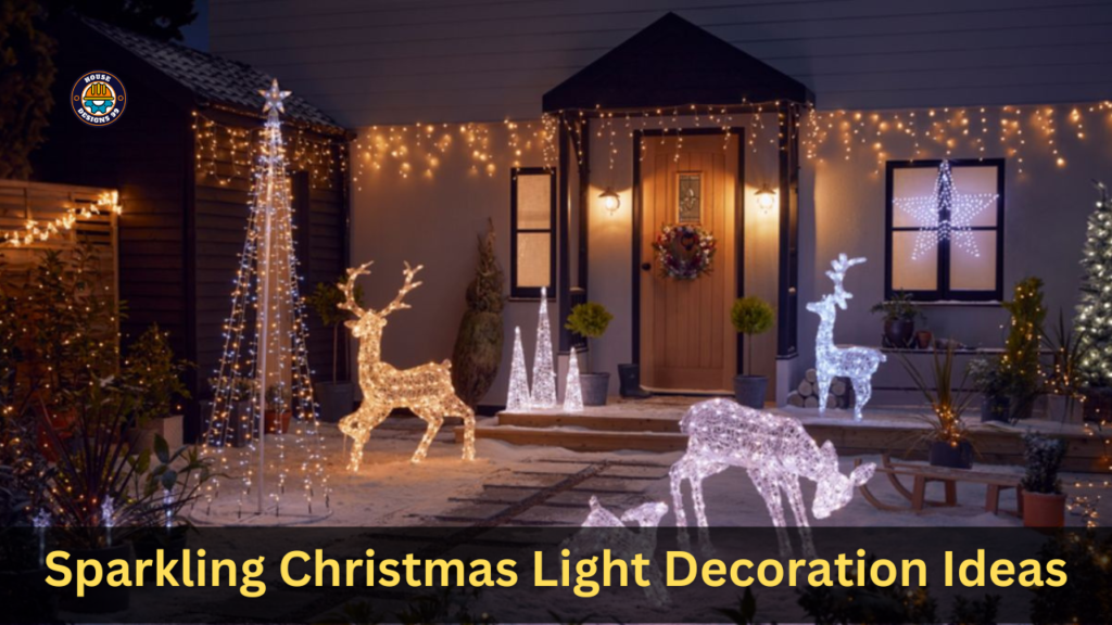 Sparkling Christmas Light Decoration Ideas