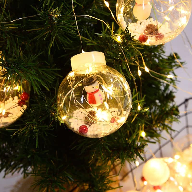 Santa Christmas Wish Balls LED lights