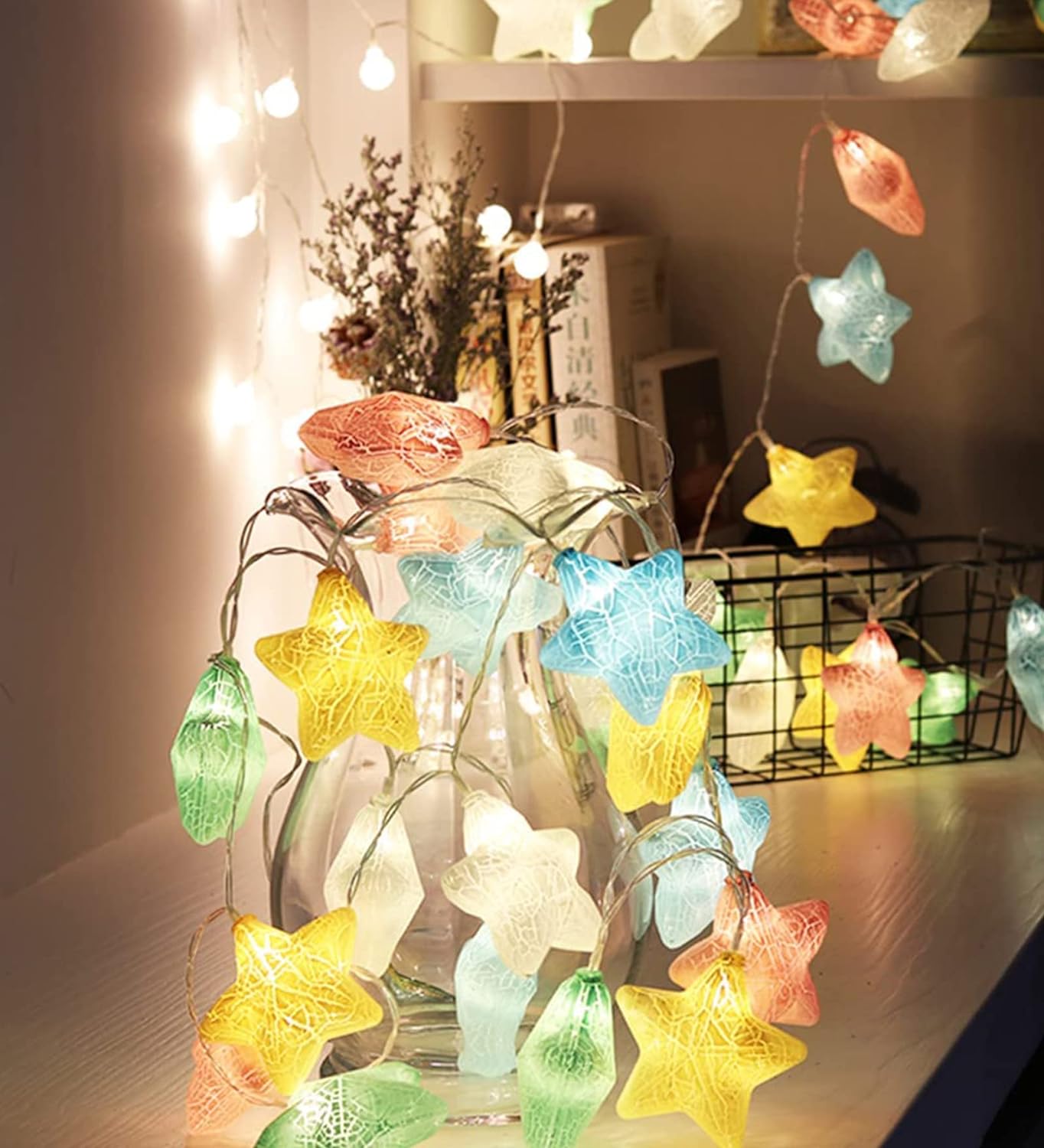 Star String Lights for Indoor Outdoor Home Party Diwali Christmas Decoration