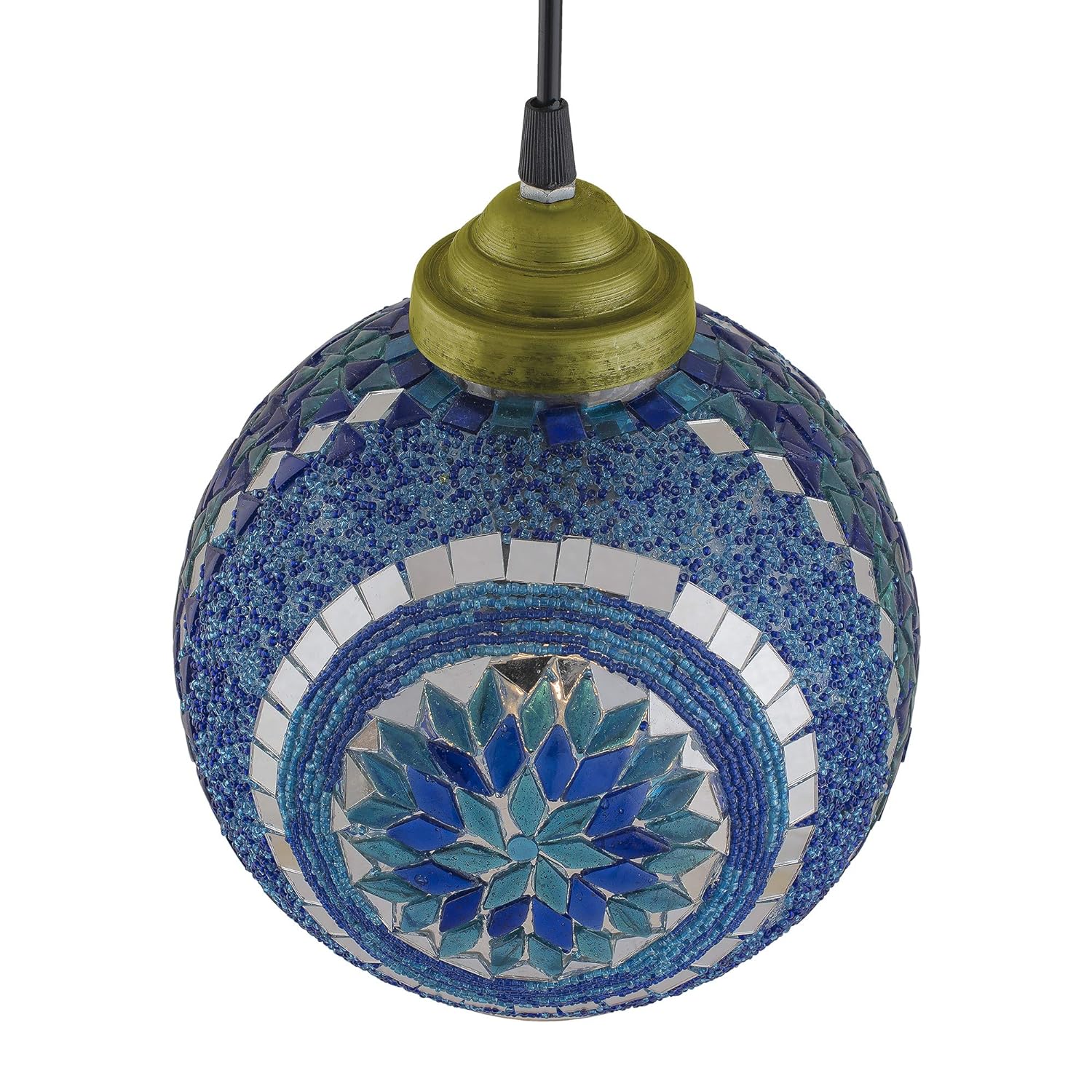 Turkish Moroccan Mosaic Blue Ceiling Hanging Light