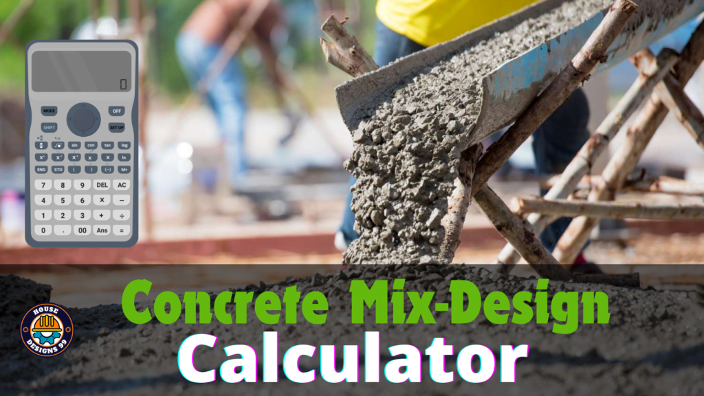concrete mix design calculator