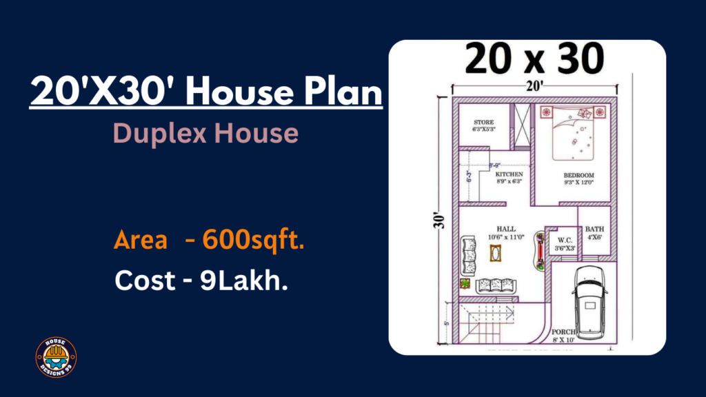20x30 House Plan